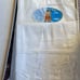 Vtg. Mid-century Imported superfine Damask 66x126 Tablecloth/ Napkins Japan