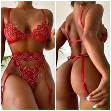 NEW Gold desired underwire lingerie set