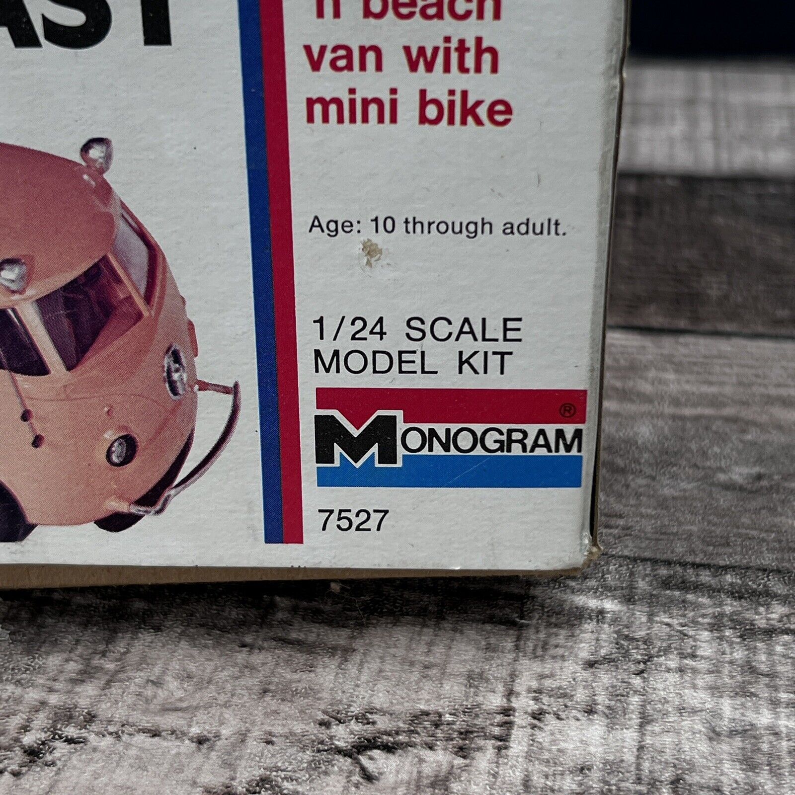 Monogram BAJA BEAST Chevy Van w/ Mini Bike Plastic Model Kit