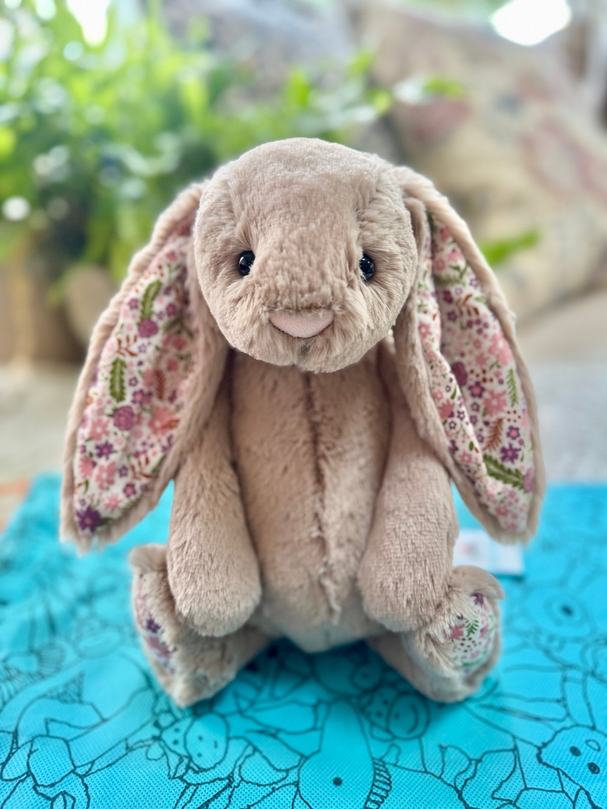 Jellycat Medium Blossom Beige Bunny Petal - Brand New With Tags - Authentic