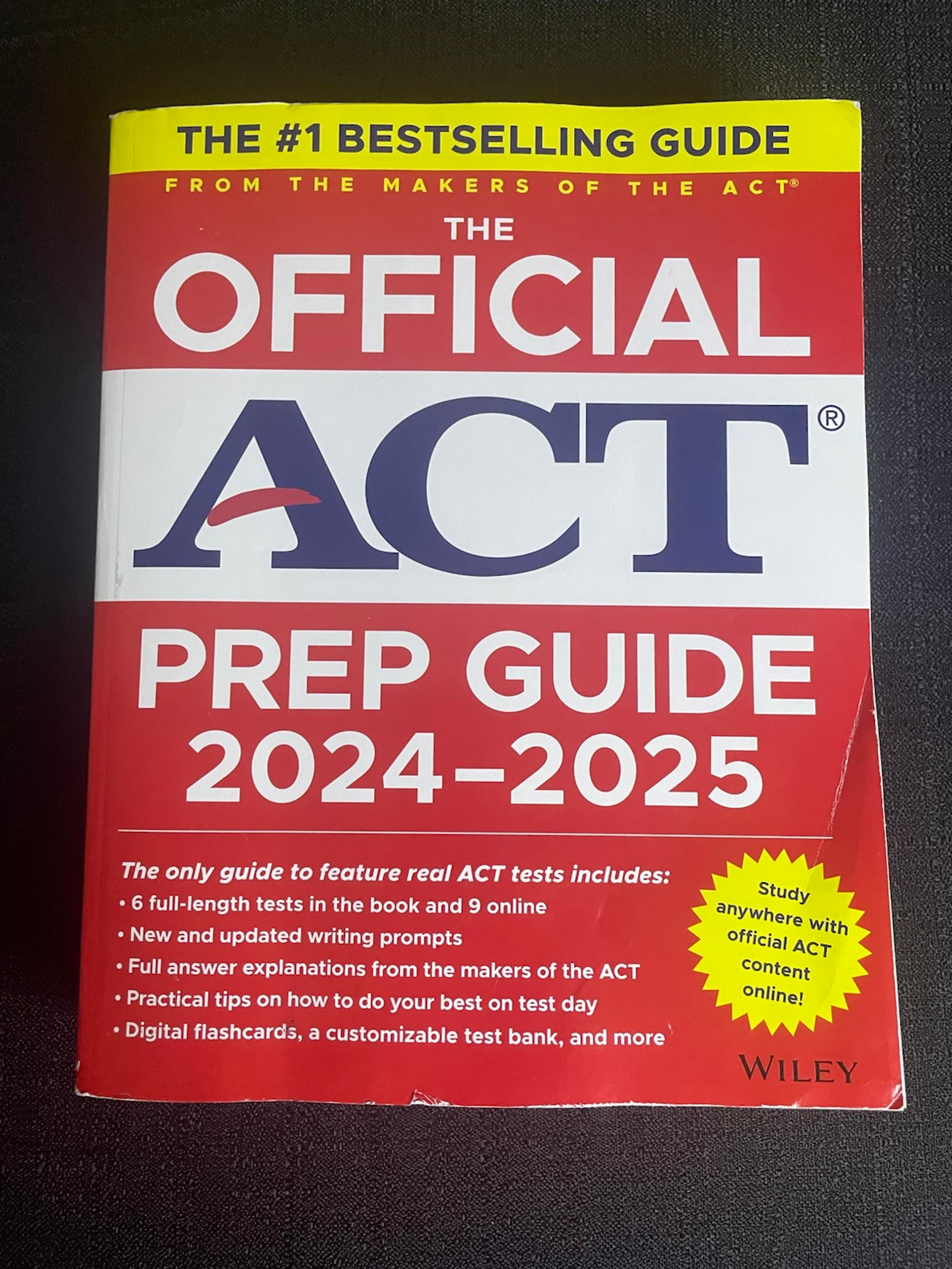 Official ACT Prep Guide 2024 - 2025 ACT Publications