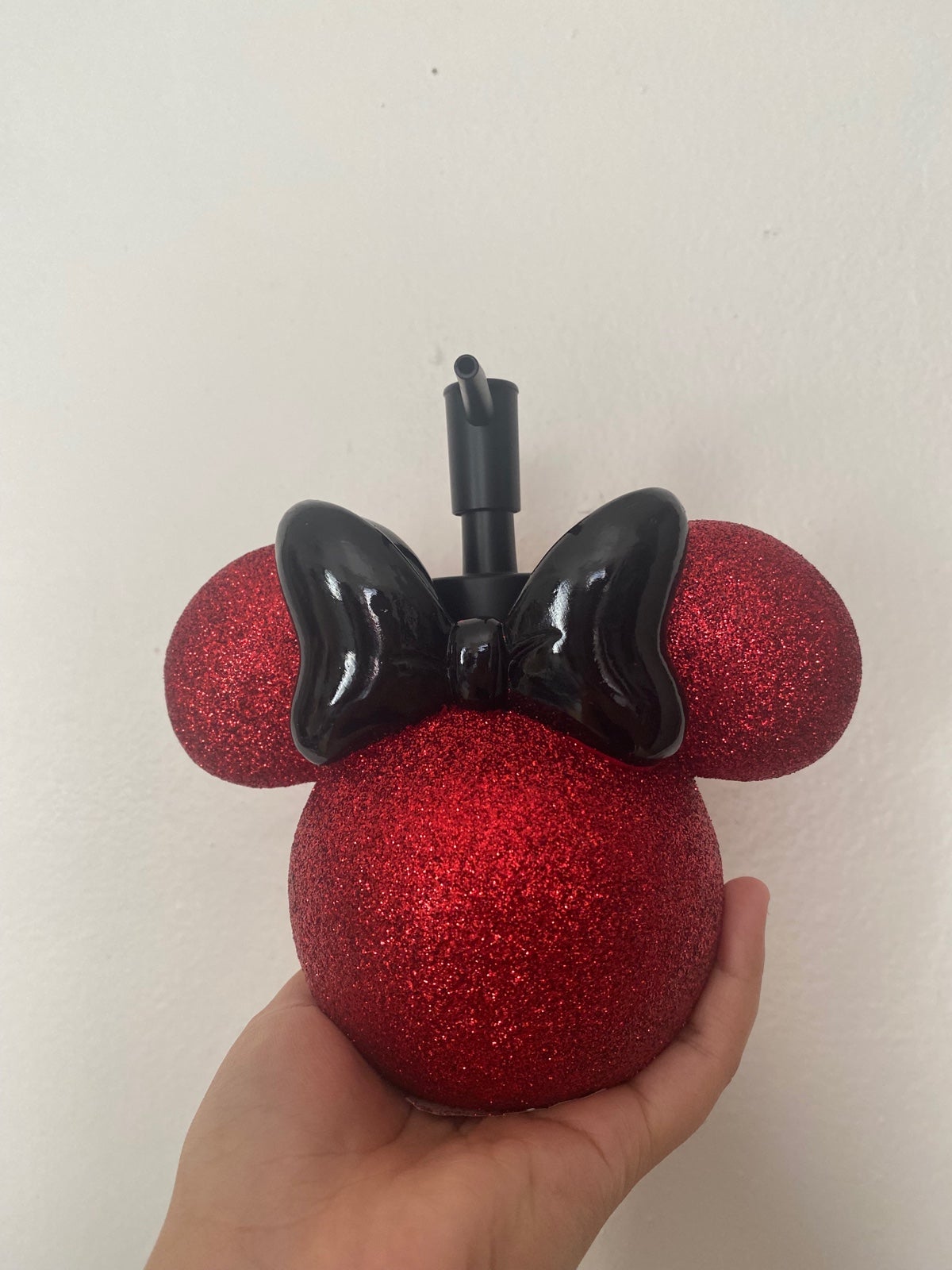 New Minnie Mouse Glitter Soap Dispenser