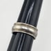 Vintage Sterling Silver Wide Band Ring Size 9 Classic Band Ring 3/8 Wide