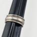 Vintage Sterling Silver Wide Band Ring Size 9 Classic Band Ring 3/8 Wide