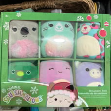 Squishmallow Ornament Set (6)