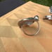 Silvertone Turkey Napkin Rings