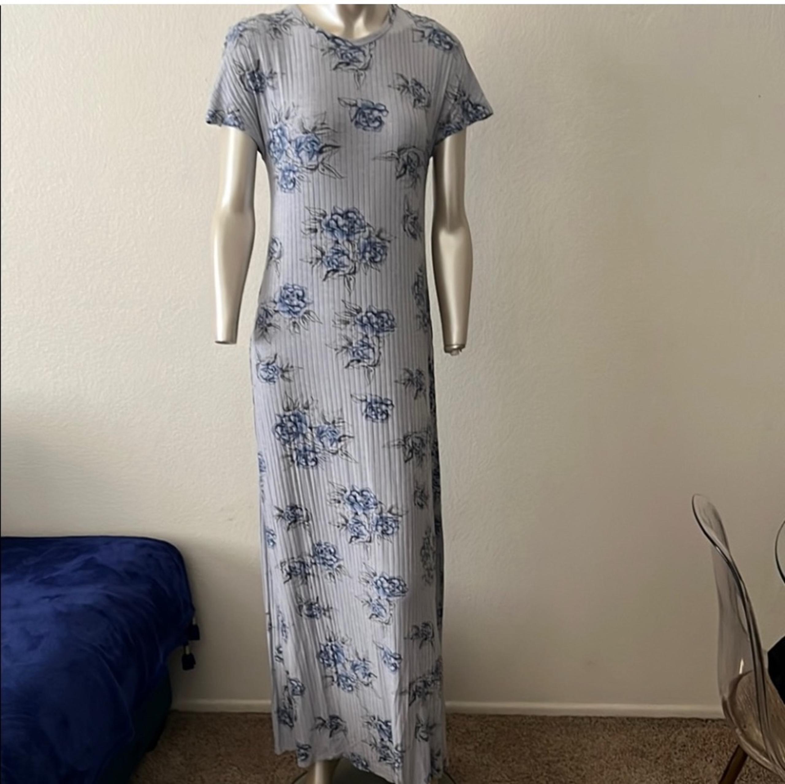 LuLaRoe Silver Gray Sheath Dress