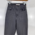 Levi's High Waisted Mom Jeans Relaxed Tapered Leg Dark Grey Women's Size 24