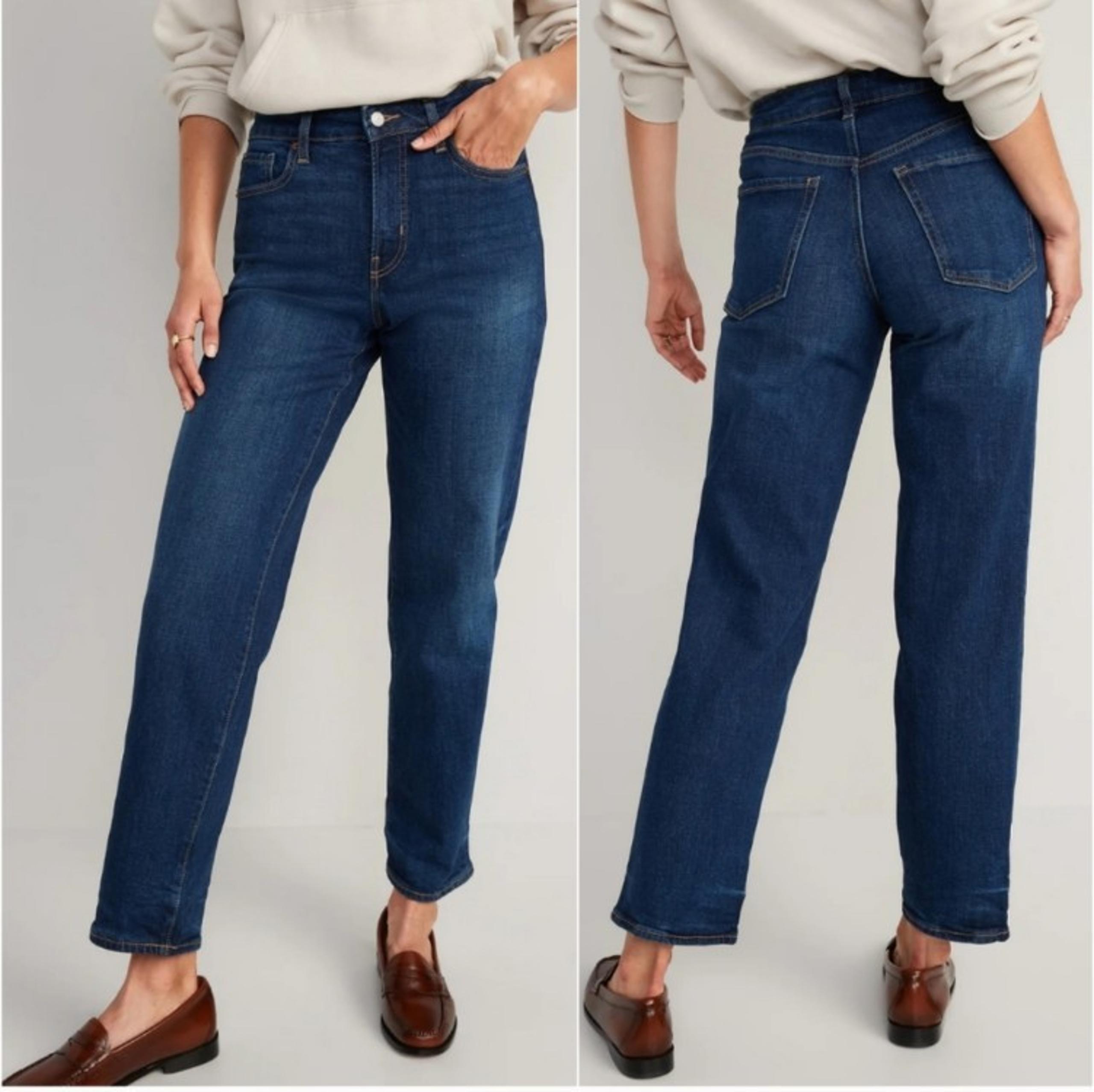 Old Navy High Rise Women's Blue Jeans. (Size/ 10 petite)