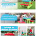 picnic table set with umbrella for kids