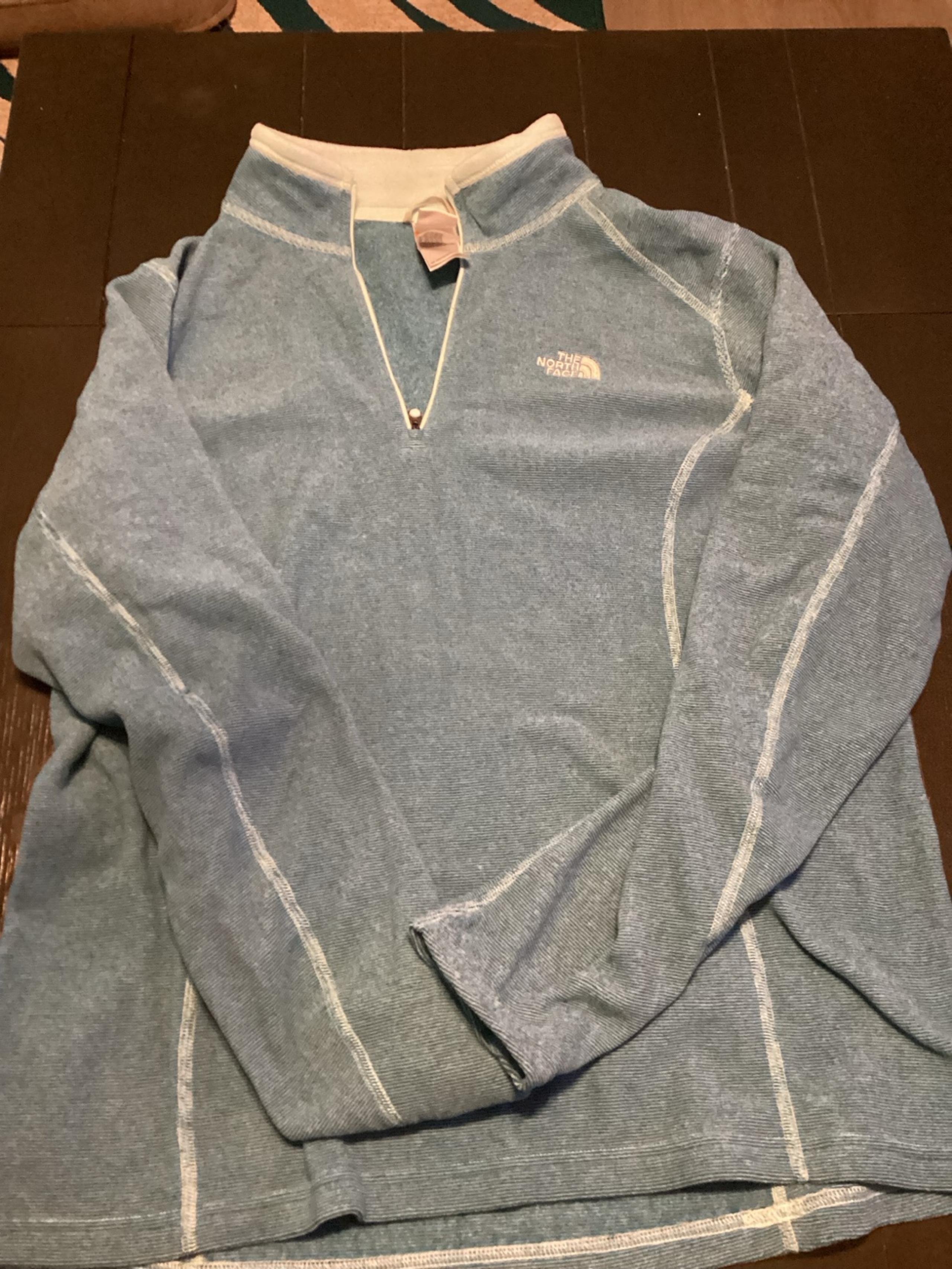 The North Face Flight Series Women’s Blue 1/4 Zip Fleece Jacket Lightweight