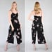 Show Me Your Mumu Paolo Floral Knot Crop Jumpsuit