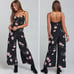 Show Me Your Mumu Paolo Floral Knot Crop Jumpsuit