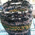 Handmade crocheted bathroom laundry hamper toy Rag rug plastic bag tote Handmade