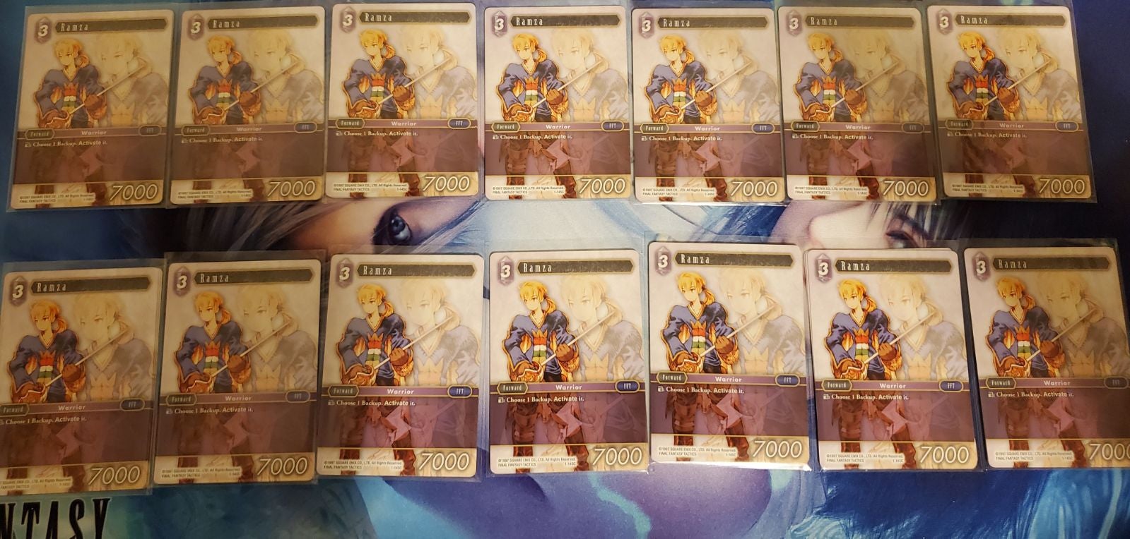 Final Fantasy TCG Wave 1 Ramza Playset