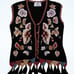 Tiara International Design and Pattern Copyrighted 1993 Tassel Sweater Vest Sz M