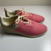 Toms Heritage Cabrillo Women 9 Pink Canvas Lace Up Lifestyle Sneaker Shoe