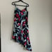 NWT Tommy Bahama Midnight Orchid Asymmetrical Dress in Black - Silky Feel