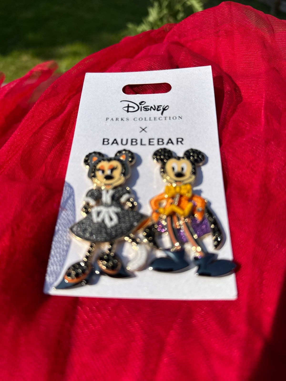 Baublebar Disney World Exclusive Mickey Minnie Earrings