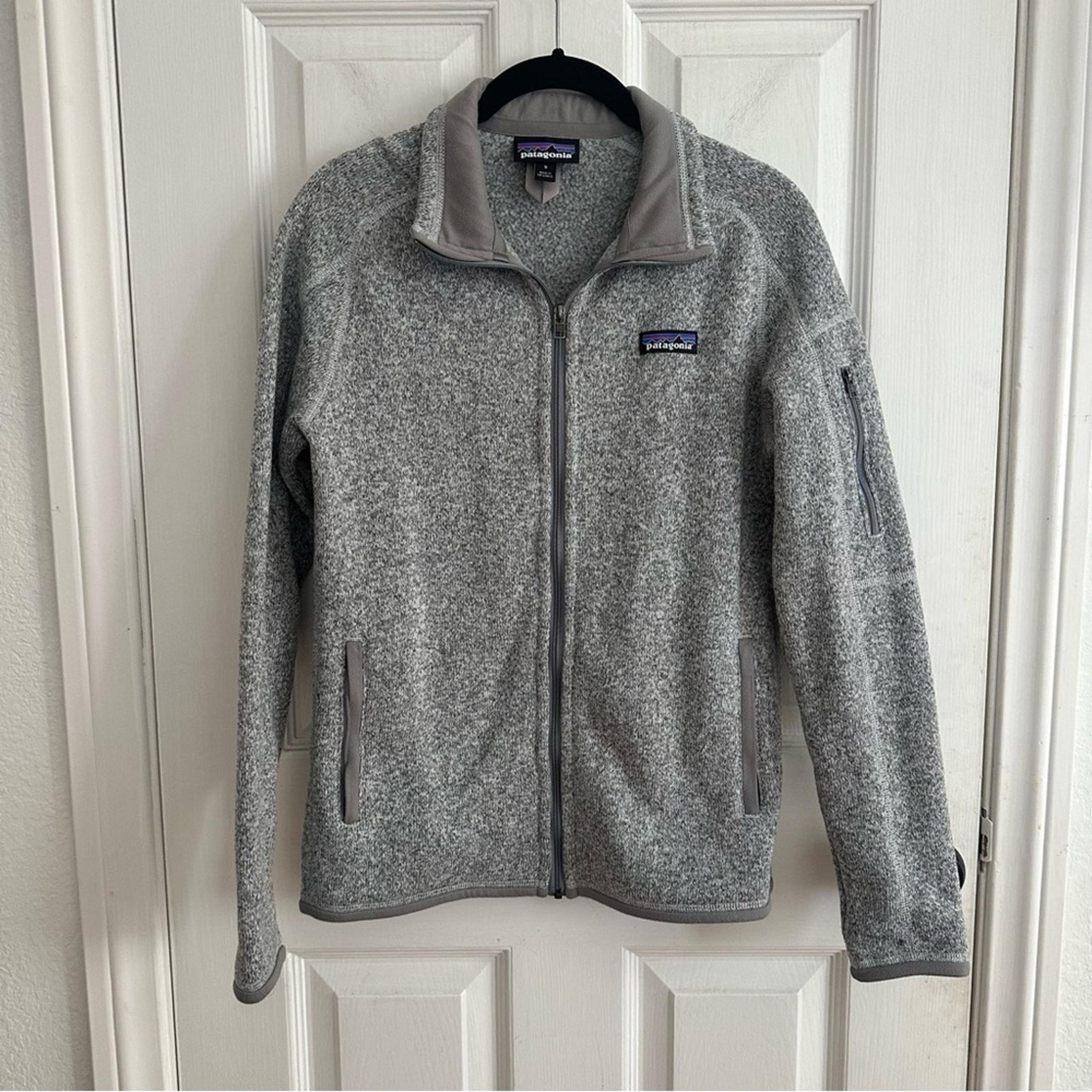 Patagonia Women's Better Sweater Fleece Jacket Heather Grey Small