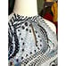 Y2K vintage halter top Self Esteem psych print holographic 2000s