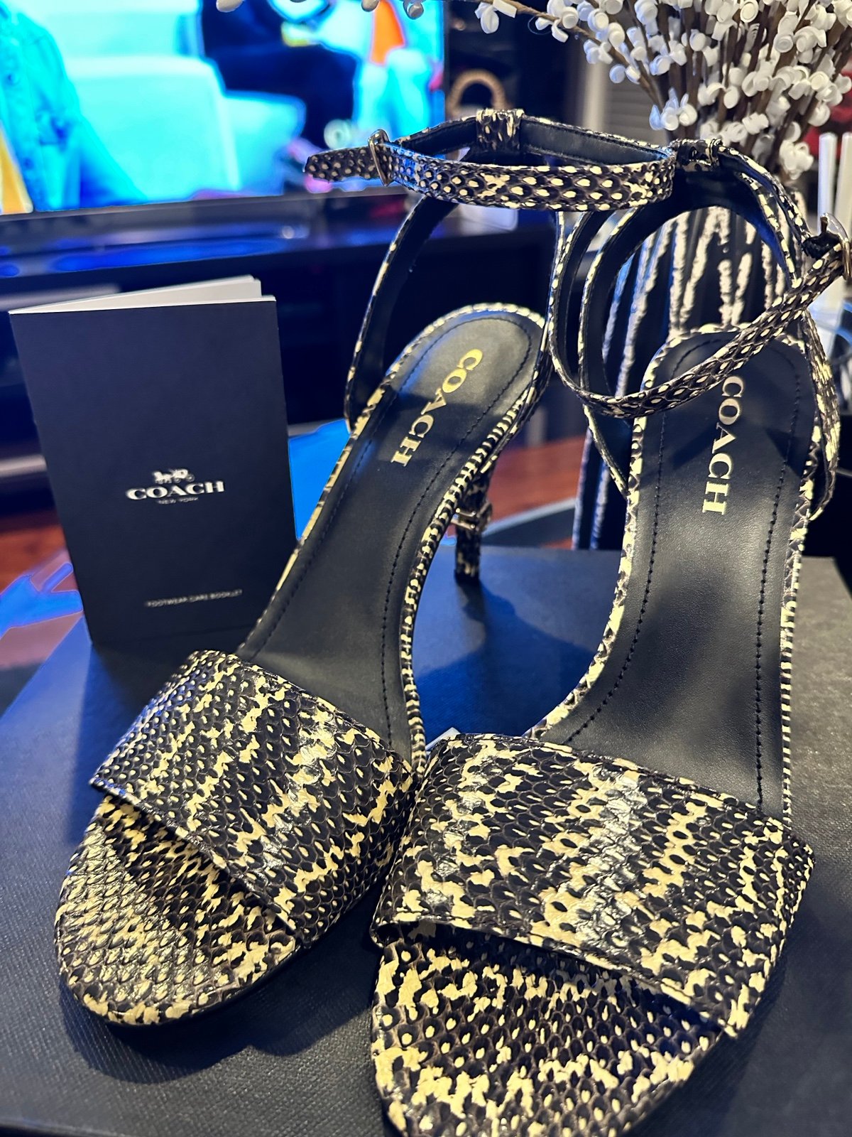 Coach Regina Snake Sandal - Size 11