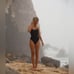 ANDIE The Amalfi One Piece Swimsuit Black NWT Size XXXL 3X