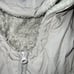 Zyia Active Womens Sherpa Jacket Fleece Athletic Full Zip Gray Hooded Medium