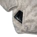 Zyia Active Womens Sherpa Jacket Fleece Athletic Full Zip Gray Hooded Medium