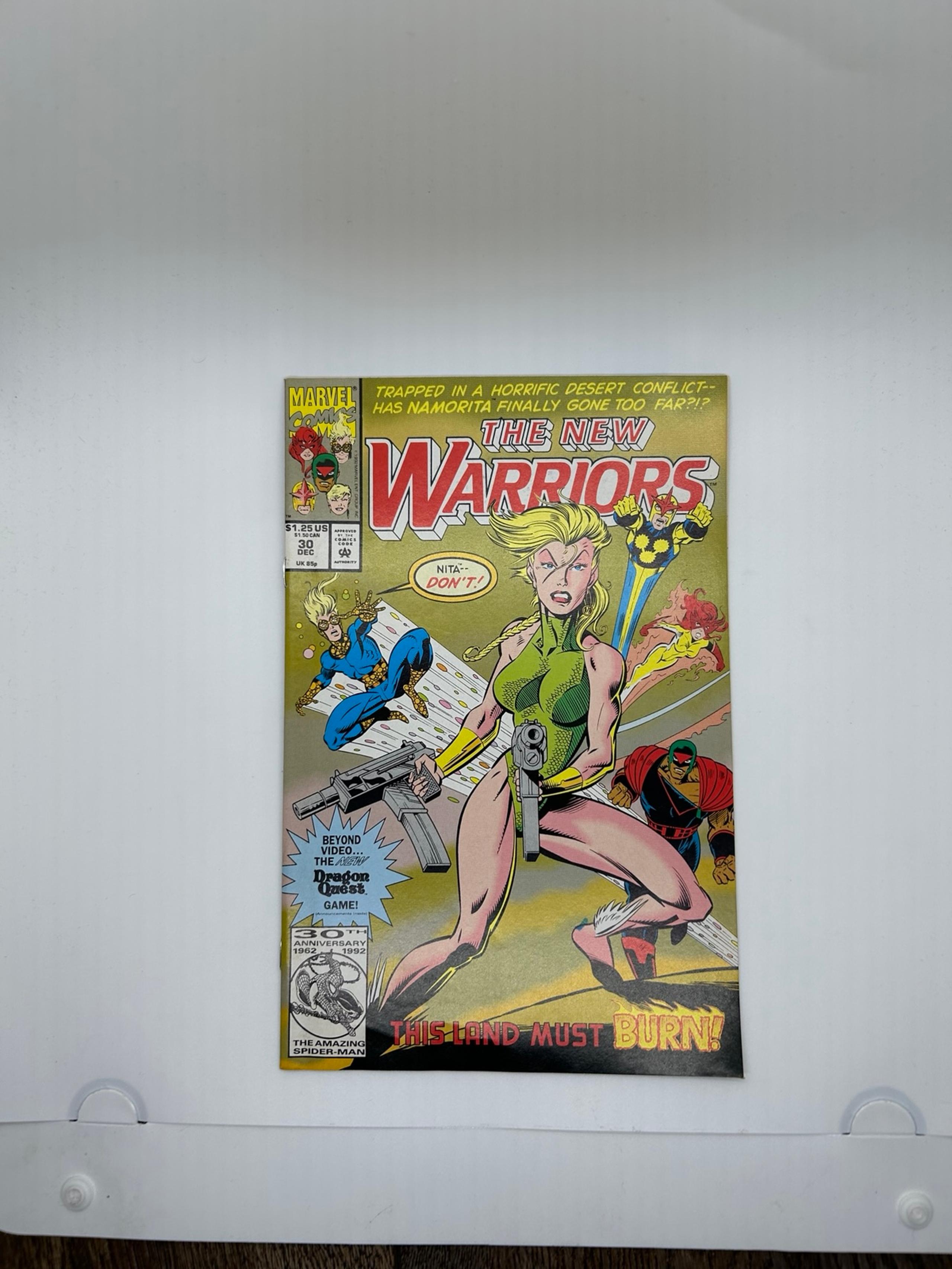 The New Warriors #30 (Dec 1992, Marvel)