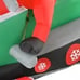 Santa Claus Driving Snowmobile Christmas Decoration