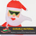 Santa Claus Driving Snowmobile Christmas Decoration