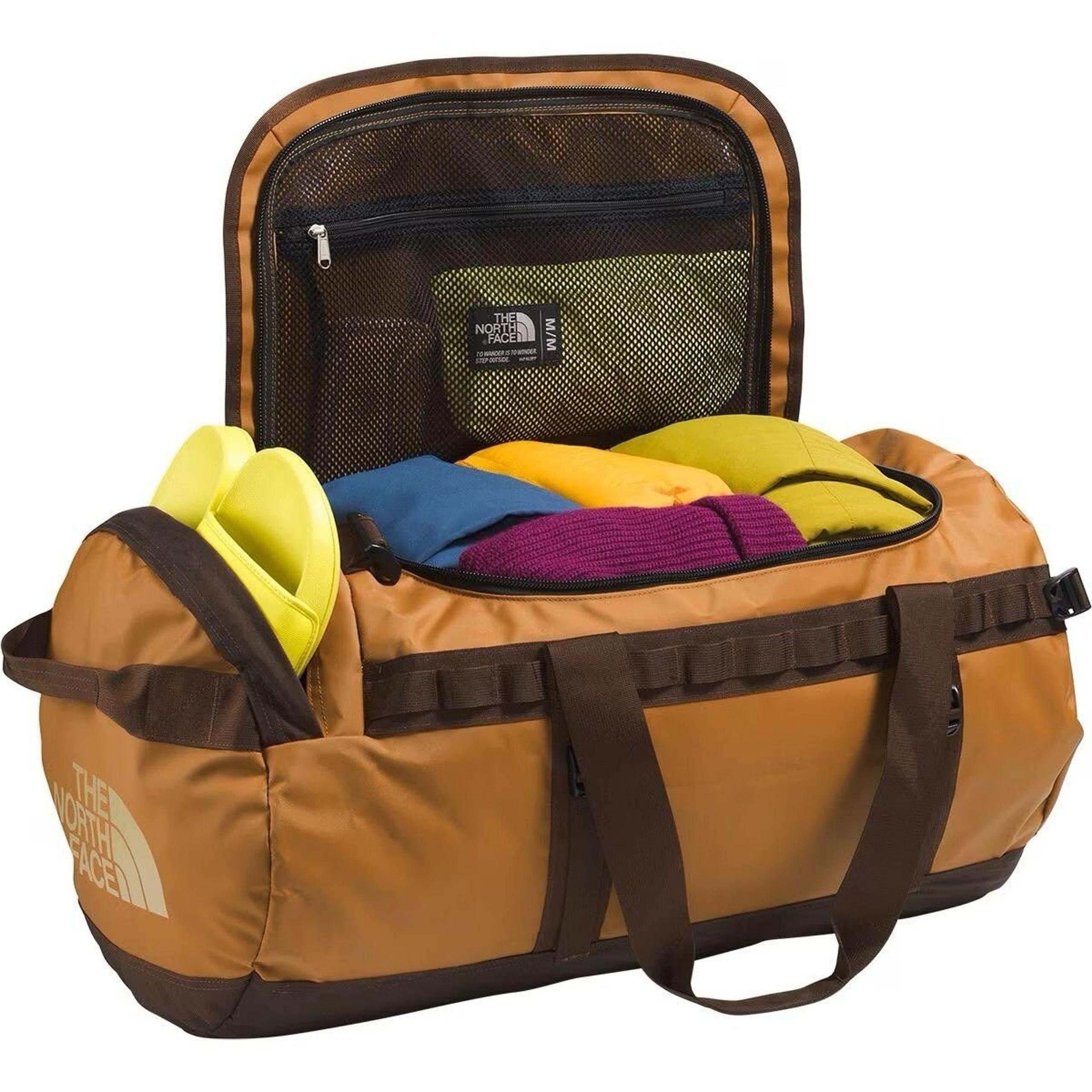 The North Face Base Camp Duffel Bag Timber Tan Size Medium 71 Liters New $149