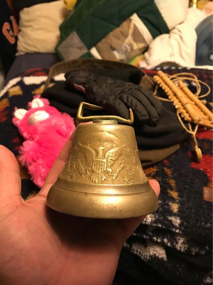 Antique cow bell!