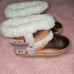 New Juicy Couture Women’s Size 8 Winter Boots Rose Gold Metallic Faux Fur