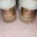 New Juicy Couture Women’s Size 8 Winter Boots Rose Gold Metallic Faux Fur