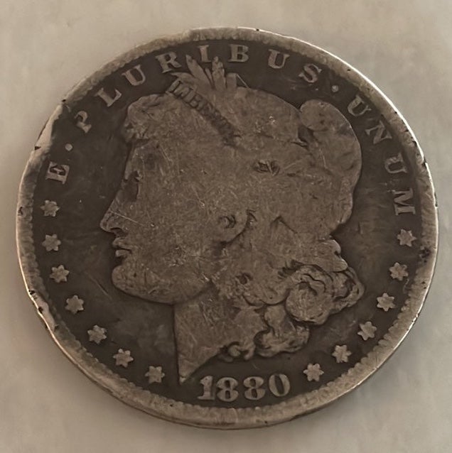 1880 CUD U.S. Silver Morgan Dollar