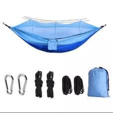 Camouflage Outdoor hammock big enough for 2 people with mosquitoe net
