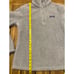 Patagonia Jacket Women's Medium Gray Los Gatos Fleece 1/4 Zip Sherpa Outdoors