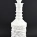 JIM BEAN 1960S MILK GLASS DECANTER