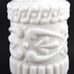 JIM BEAN 1960S MILK GLASS DECANTER