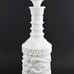 JIM BEAN 1960S MILK GLASS DECANTER