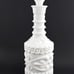JIM BEAN 1960S MILK GLASS DECANTER
