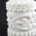 JIM BEAN 1960S MILK GLASS DECANTER