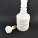 JIM BEAN 1960S MILK GLASS DECANTER