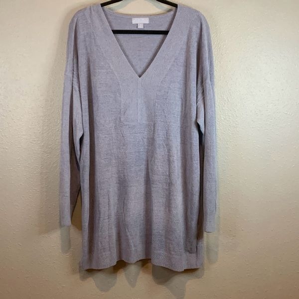 Barefoot Dreams cozy chic ultra lite dream Blue Tunic XL