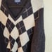 Vintage Lands End Men's 100% Lambswool Argyle Sweater XL