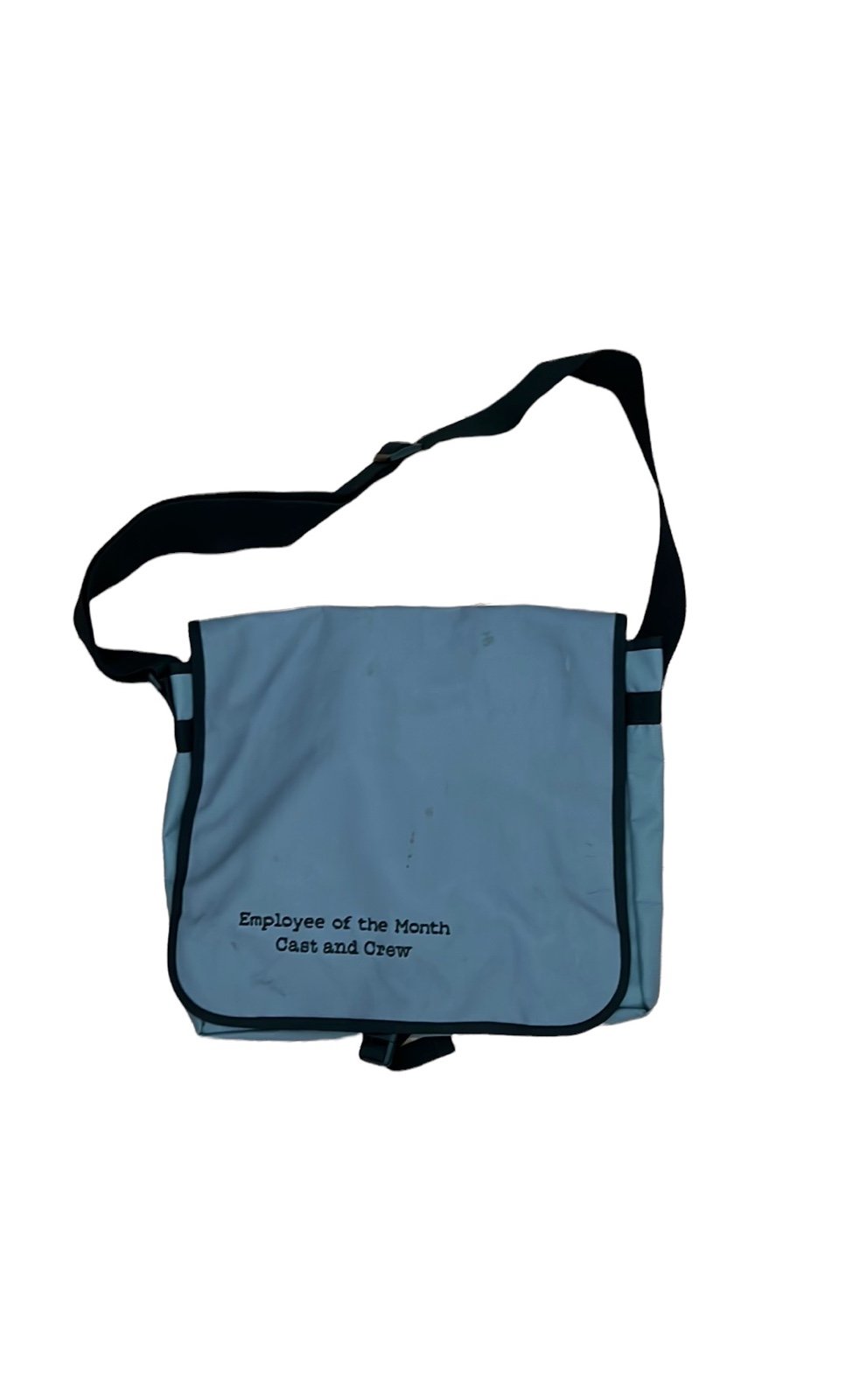 Cast & Crew messenger bag from the movie Employee of the Month