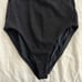 Veronica Beard Bethany Puckered Cutout Bandeau One-Piece Swimsuit Black Size S