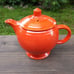 Vintage Red Fiesta Medium Teapot
